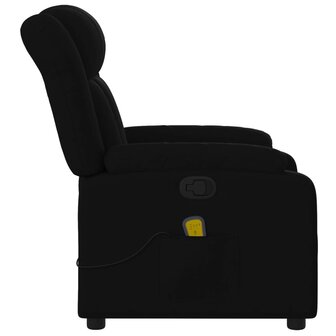 Massagestoel met zwarte stof 8