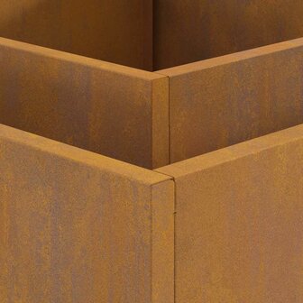 Vuurkorf Bruin 80 x 80 x 40 cm Cortenstaal 8