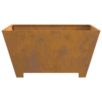 Vuurkorf Bruin 80 x 80 x 40 cm Cortenstaal 6