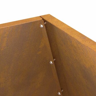 Vuurkorf Bruin 50 x 50 x 100 cm Cortenstaal 9