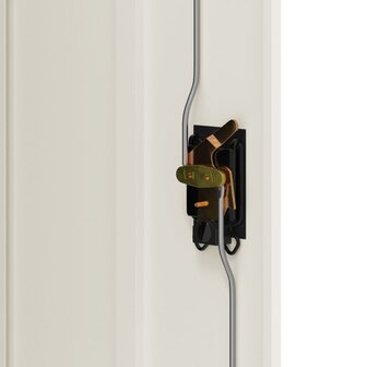 Archiefkast 90x40x105 cm staal wit 8
