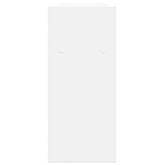 Bureau organiser 34,5x15,5x35,5 cm bewerkt hout wit 6