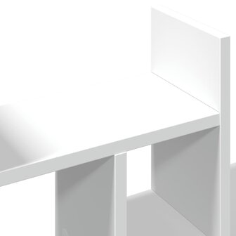 Bureau organiser 34,5x15,5x35,5 cm bewerkt hout wit 9