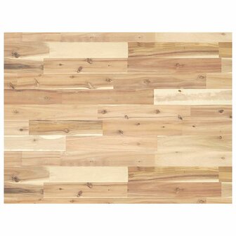 Bureaublad 80x60x4 cm onbehandeld massief acaciahout 1