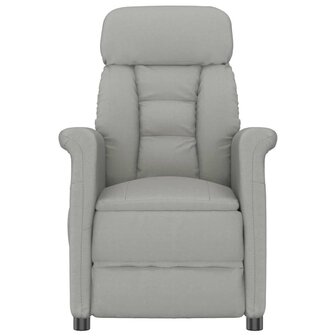 Massagestoel Lichtgrijs 70.5 x 96.5 x 95 cm Polyester 3