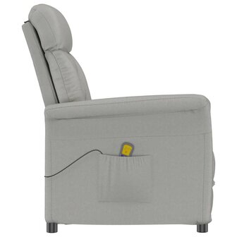 Massagestoel Lichtgrijs 70.5 x 96.5 x 95 cm Polyester 4
