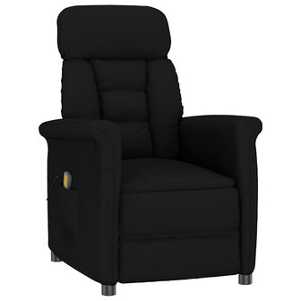 Massagestoel met kussen Zwart 70.5 x 96.5 x 95 cm Kunstleer 1