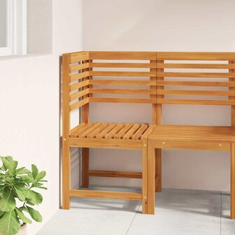Tuinstoel Bruin 50 x 50 x 91cm Massief acaciahout 3