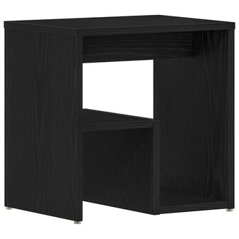 Nachtkastje Zwart eiken 40 x 30 x 40 cm Bewerkt hout 5