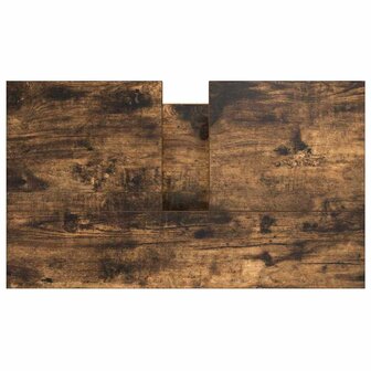 Badkamerkast 60x34,5x60 cm gerookt eikenkleurig 9