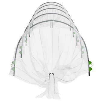 Kweektunnels 2 st 1,5x5 m glasvezel en polypropeen 6