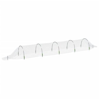 Kweektunnels 2 st 1,5x5 m glasvezel en polypropeen 7