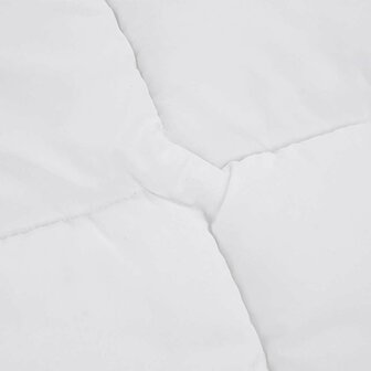 Matrasbeschermer 200x200 cm wit 5