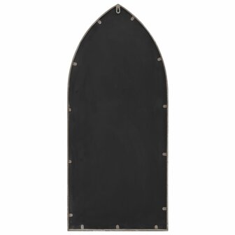 Tuinspiegel 70x30 cm ijzer zandkleurig 4