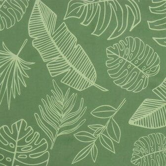 Stoelkussens 2 st bladpatroon 40x40x7 cm stof 8