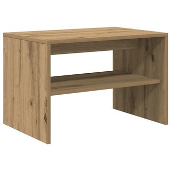 Tv-meubel 60x40x40 cm bewerkt hout artisanaal eikenkleur 2