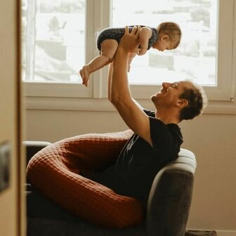 Borstvoedingskussen B&eacute;aba Terra cotta 3