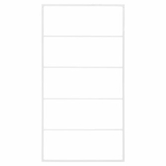 Handdoekenrek wit 60x10x116 cm staal 3