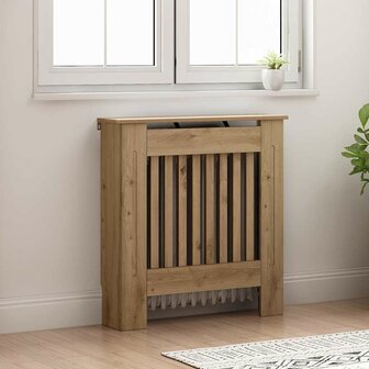 Radiatorafdekking Artisan Eiken 78 x 19 x 81,5 cm Bewerkt hout 3