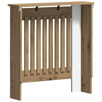 Radiatorafdekking Artisan Eiken 78 x 19 x 81,5 cm Bewerkt hout 6