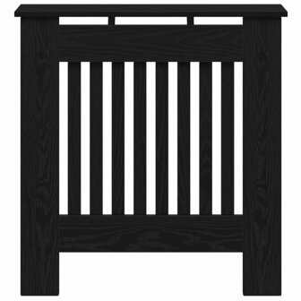 Radiatorafdekking Zwart Eiken 78 x 19 x 81,5 cm Bewerkt hout 4