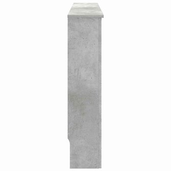 Radiatorafdekking Beton Grijs 112 x 19 x 81,5 cm Bewerkt hout 5