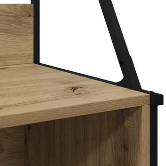 Kledingrek Artisan Eiken 100 x 41 x 184 cm Bewerkt hout 8