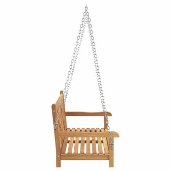Schommelbank Anders Bruin 114 x 60 x 64 cm Massief teakhout 5