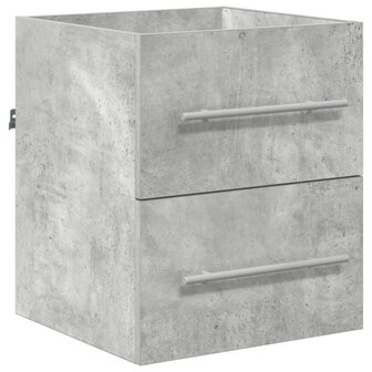 Badkamermeubelset met lade met opslag Grijs 41 x 38,5 x 48 cm 7