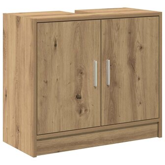 Badkamerkast Artisan Eiken 63 x 29 x 55 cm Bewerkt hout 2