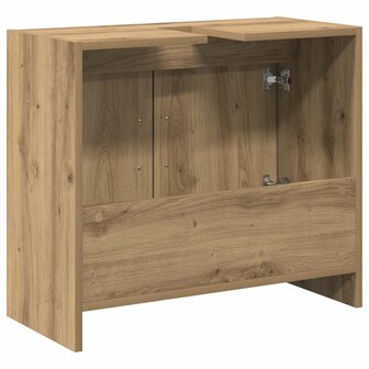Badkamerkast Artisan Eiken 63 x 29 x 55 cm Bewerkt hout 8