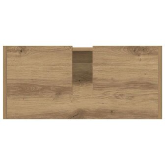 Badkamerkast Artisan Eiken 63 x 29 x 55 cm Bewerkt hout 9