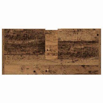 Badkamerkast met plank Oud Hout 63 x 29 x 55 cm Bewerkt hout 9