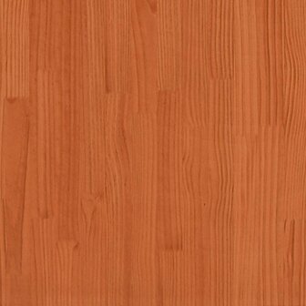 Bedlades 2 st 90x55x17 massief grenenhout wasbruin 7