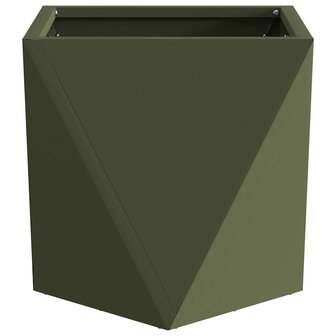 Plantenbak Olijf Groen 30 x 30 x 30 cm Staal 5