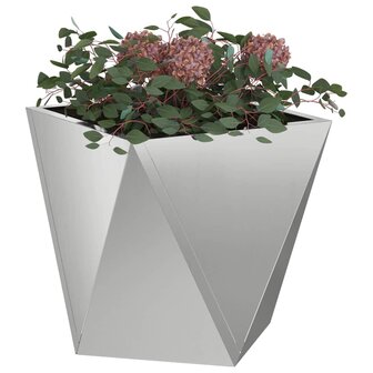 Plantenbak Zilver 30 x 30 x 30 cm Gegalvaniseerd staal 3