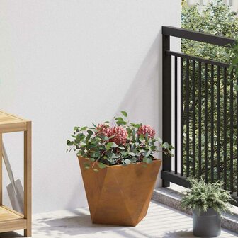 Plantenbak Roestig 30 x 30 x 30 cm Cortenstaal 1