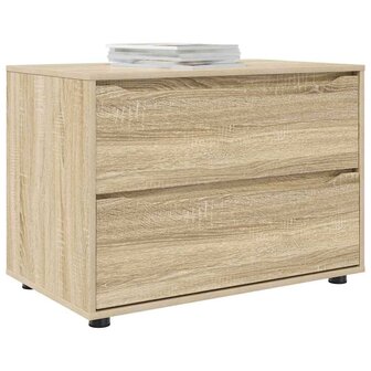 Opbergkast Sonoma Eiken 80 x 48 x 57 cm Bewerkt hout 3