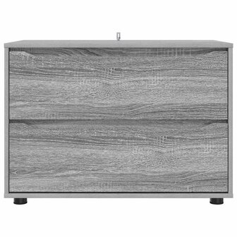 Opbergkast Grijs Sonoma 80 x 48 x 57 cm Bewerkt hout 8
