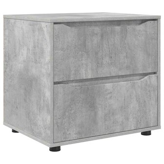Opbergkast Beton Grijs 60 x 48 x 57 cm Bewerkt hout 2