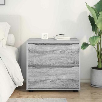 Opbergkast Grijs Sonoma 60 x 48 x 57 cm Bewerkt hout 4