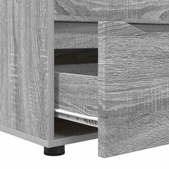 Opbergkast Grijs Sonoma 60 x 48 x 57 cm Bewerkt hout 9