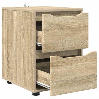 Opbergkast Sonoma Eiken 40 x 48 x 57 cm Bewerkt hout 5