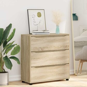Opbergkast Sonoma Eiken 80 x 31 x 81 cm Bewerkt hout 1