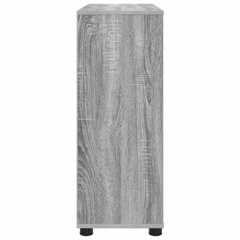 Opbergkast Grijs Sonoma 80 x 31 x 81 cm Bewerkt hout 9