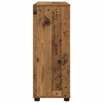 Opbergkast Oud Hout 80 x 31 x 81 cm Bewerkt hout 9