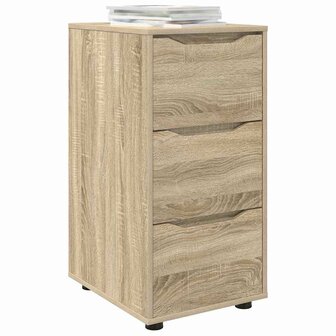 Opbergkast Sonoma Eiken 40 x 48 x 81 cm Bewerkt hout 3