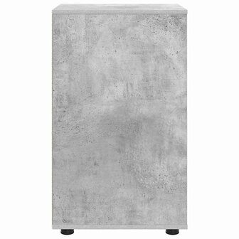 Opbergkast Beton Grijs 40 x 48 x 81 cm Bewerkt hout 9