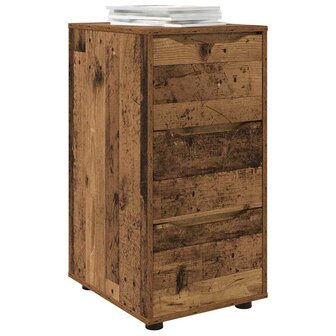Opbergkast Oud Hout 40 x 48 x 81 cm Bewerkt hout 3