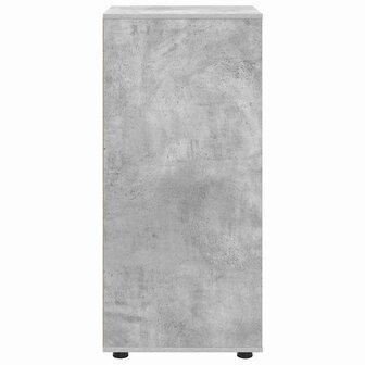 Opbergkast Beton Grijs 40 x 48 x 105 cm Bewerkt hout 9